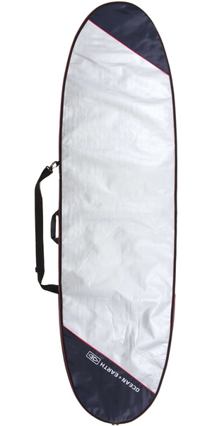 2026 Ocean And Earth Funda Para Tabla Larga Barry Oesclb38 - Negro / Rojo